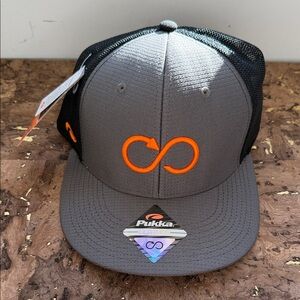 NWT Pukka Cap with Orange Logo
